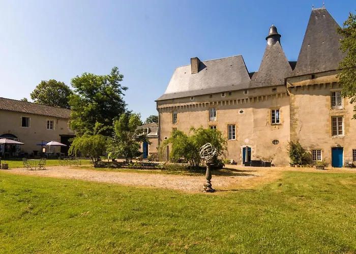 Castle In Chaleix By Forest Chalais (Dordogne)
